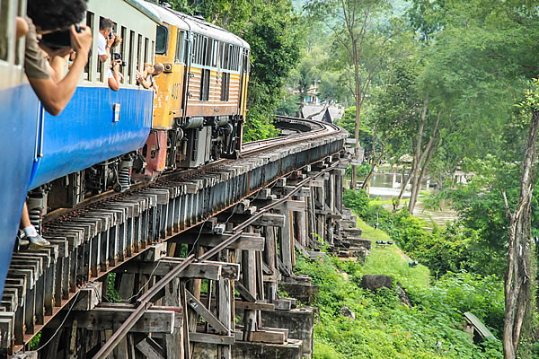 Death Railway & Bridge on the River Kwai with Elephant Ride (DTB08) –  SmileyThai Travel